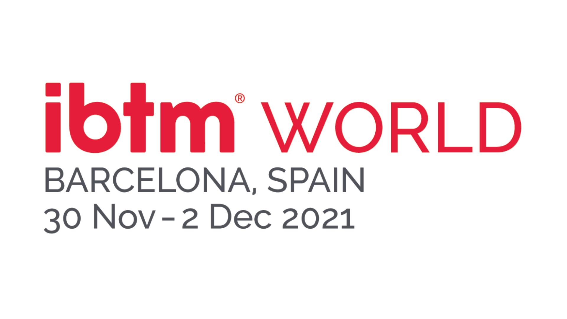 Feria IBTM World Barcelona 2021